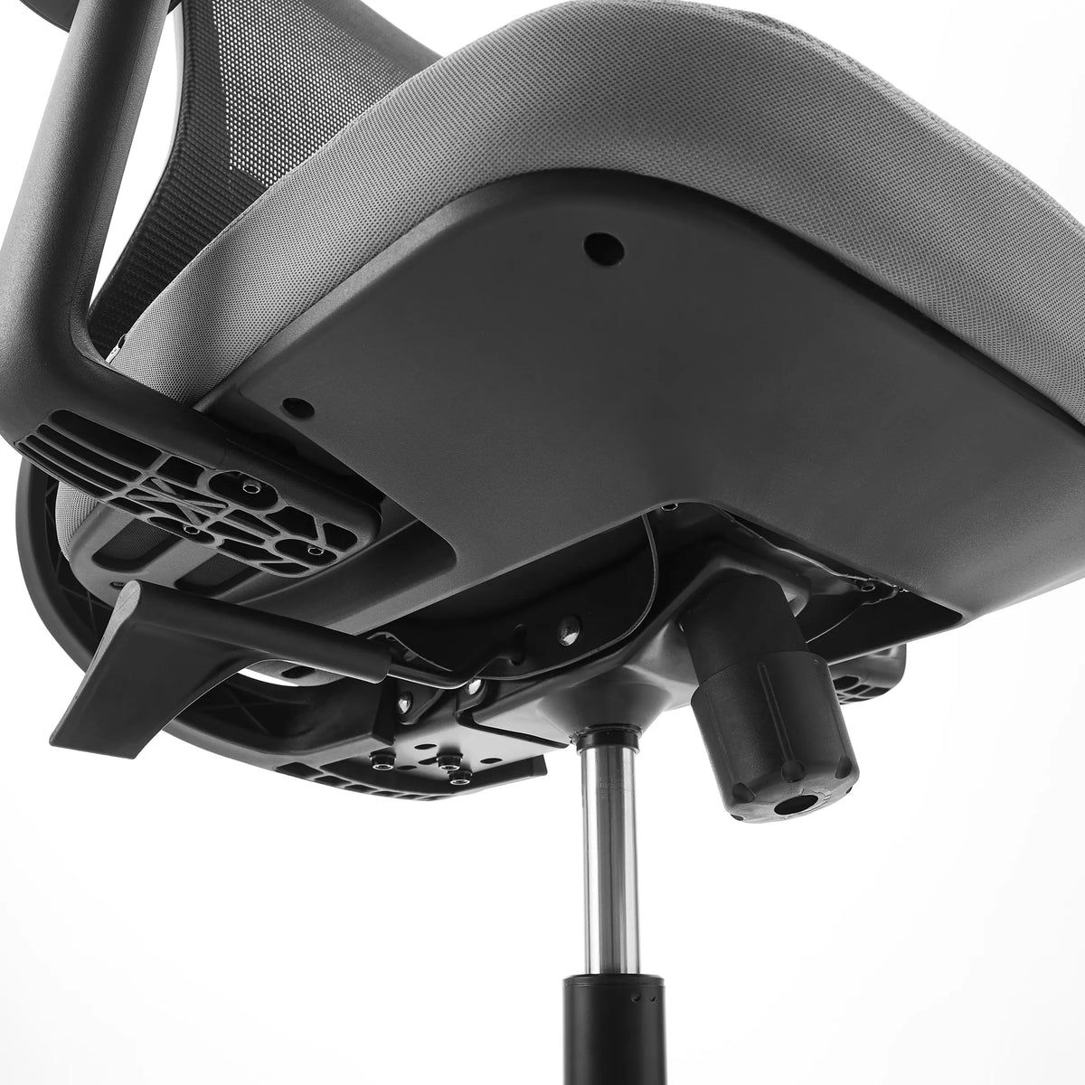 Parte inferior del asiento con pistón de gas y mecanismo de la Silla Home Office Sedito de hjh OFFICE