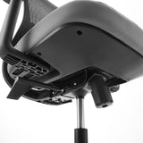 Parte inferior del asiento con pistón de gas y mecanismo de la Silla Home Office Sedito de hjh OFFICE
