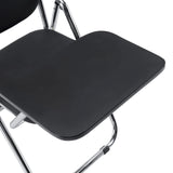 Tablero de escritura en negro de la silla plegable Esto T con estructura cromada de hjh OFFICE