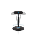 Función giratoria de 360 grados del asiento de pie negro BALANCE SIT de hjh OFFICE