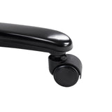 Rueda doble negra en la base de la silla giratoria XXL Pullmann Gen2 de hjh OFFICE