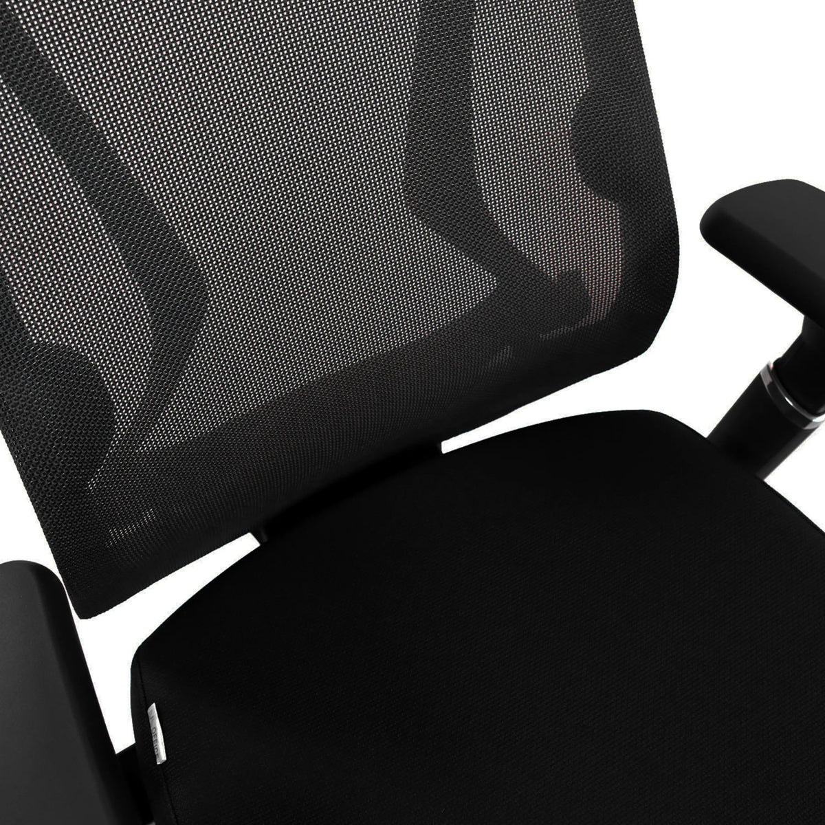 Respaldo y asiento de malla transpirable de la Silla alta gama INSPERO de hjh OFFICE