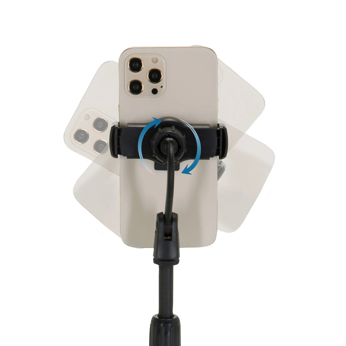 Mecanismo de rotación de 360 grados del Soporte para teléfono móvil y tableta FLEXMOBI II de hjh OFFICE