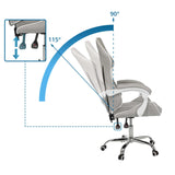 Respaldo ajustable de la Silla gaming GAMEBREAKER W03 con un ángulo de inclinación de 90° a 115° de MyBuero