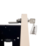 Cilindro de cerradura con llave en la cerradura del archivador rodante COLOR PLUS I de metal color beige de hjh OFFICE