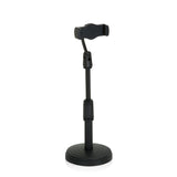Soporte para teléfono móvil y tableta FLEXMOBI II en color negro con base y soporte ajustables de hjh OFFICE