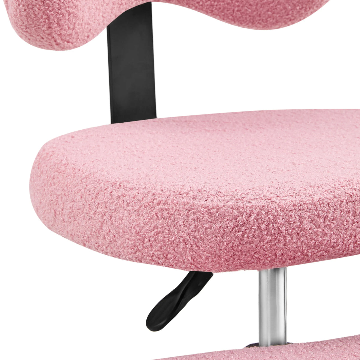 Tapizado rosa texturizado del asiento de la silla de meditación Asanasit de hjh LIVING