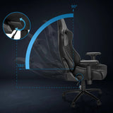 Respaldo ajustable de la silla gaming GAMEBREAKER SX 04 con un ángulo de inclinación de 90 a 180 grados de hjh OFFICE