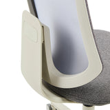 Soporte lateral del respaldo de la Silla Home Office Sitflex Lady en gris de hjh OFFICE