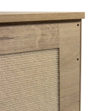 Unión de esquina de madera de roble con pared interior estructurada de la Casa para gatos KITTY PAWBOX 1 de hjh LIVING