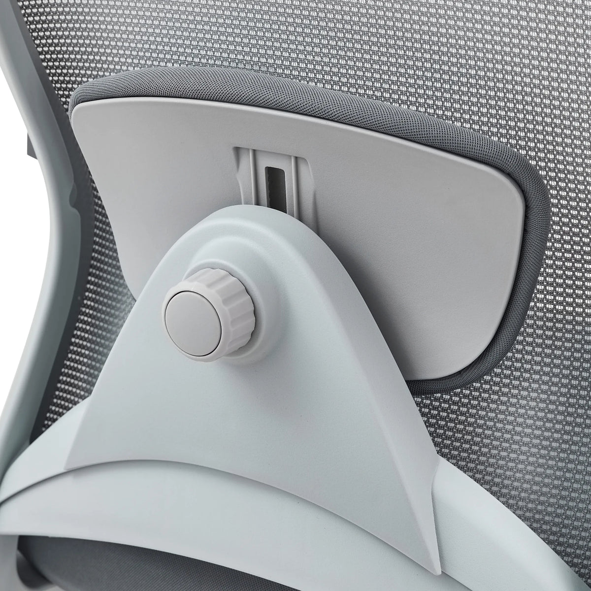 Soporte lumbar ajustable en altura de la silla de mostrador Top Work 44 W en gris de hjh OFFICE