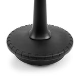 Base redonda y negra del asiento de pie Balance Sit Ergo de hjh OFFICE