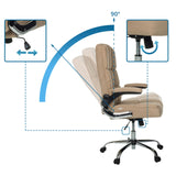 Respaldo ajustable con inclinación de hasta 90 grados del Sillón de oficina Home Office RELAX WD 100 de MyBuero