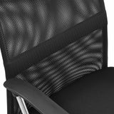 Respaldo de malla negra y reposabrazos del sillón de oficina Home Office PURE NET de hjh OFFICE