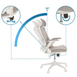 Mecanismos de ajuste de la Silla Home Office VENDO W con inclinación de 90° de hjh OFFICE