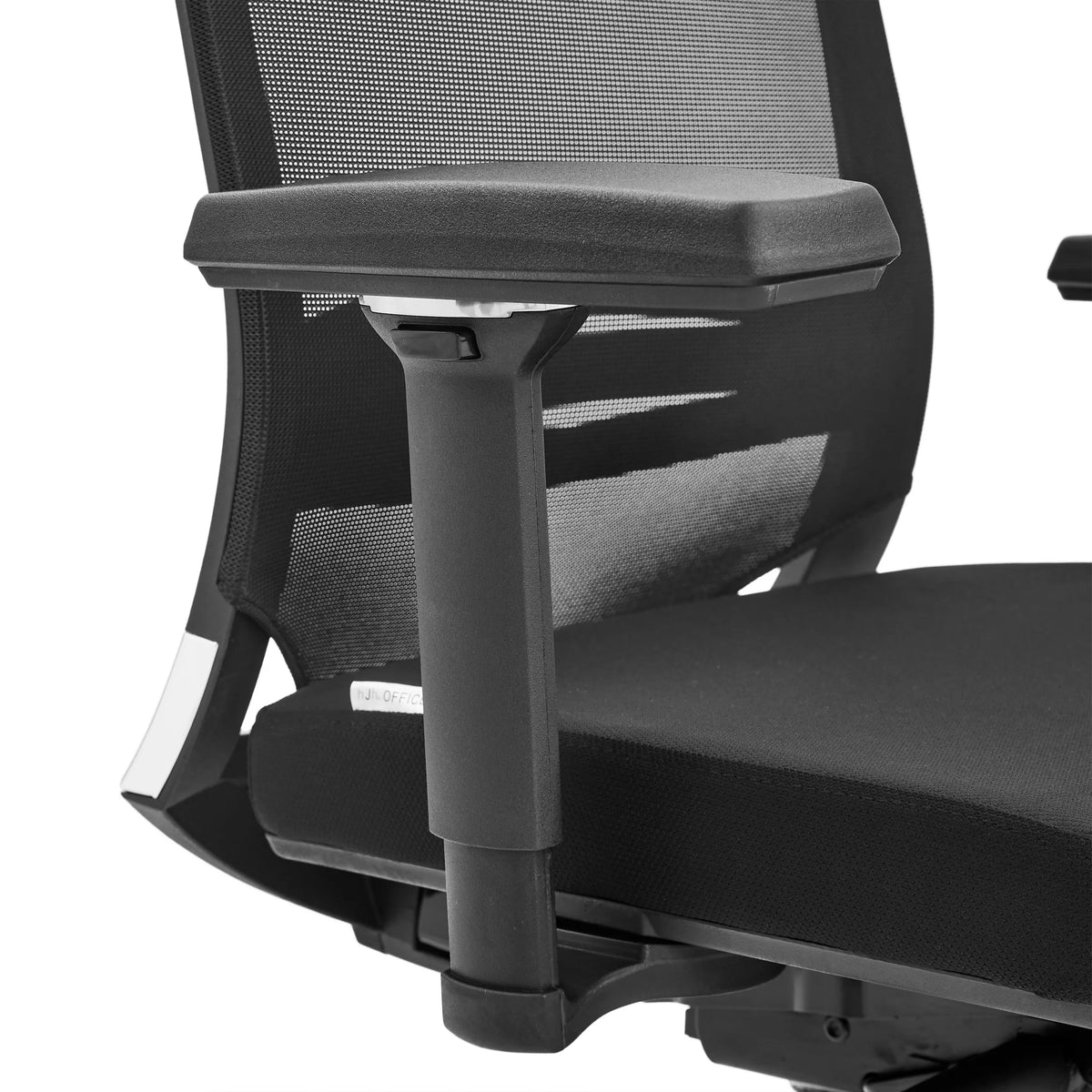 Reposabrazos ajustable de la Silla de oficina profesional PORTO PRO en negro de hjh OFFICE