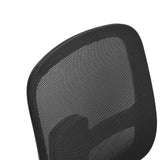 Respaldo de malla negra de la Silla Home Office Malio de hjh OFFICE