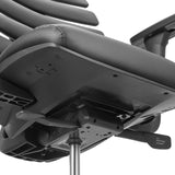 Parte inferior del asiento y mecanismo de la silla de mostrador ERGO LINE II WORK en negro de hjh OFFICE