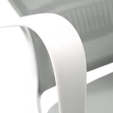 Reposabrazos blanco de la Silla Home Office ESTRIA de hjh OFFICE