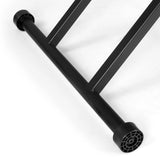 Estructura metálica negra con deslizadores de plástico del mueble Worktime Lift de hjh OFFICE