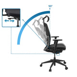 Respaldo ajustable con inclinación de 90 grados de la Silla de oficina profesional Skandis Pro de hjh OFFICE