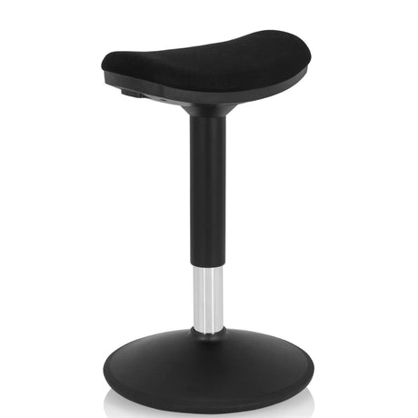 Asiento de pie BALANCE SIT I B negro con asiento acolchado y base redonda de hjh OFFICE