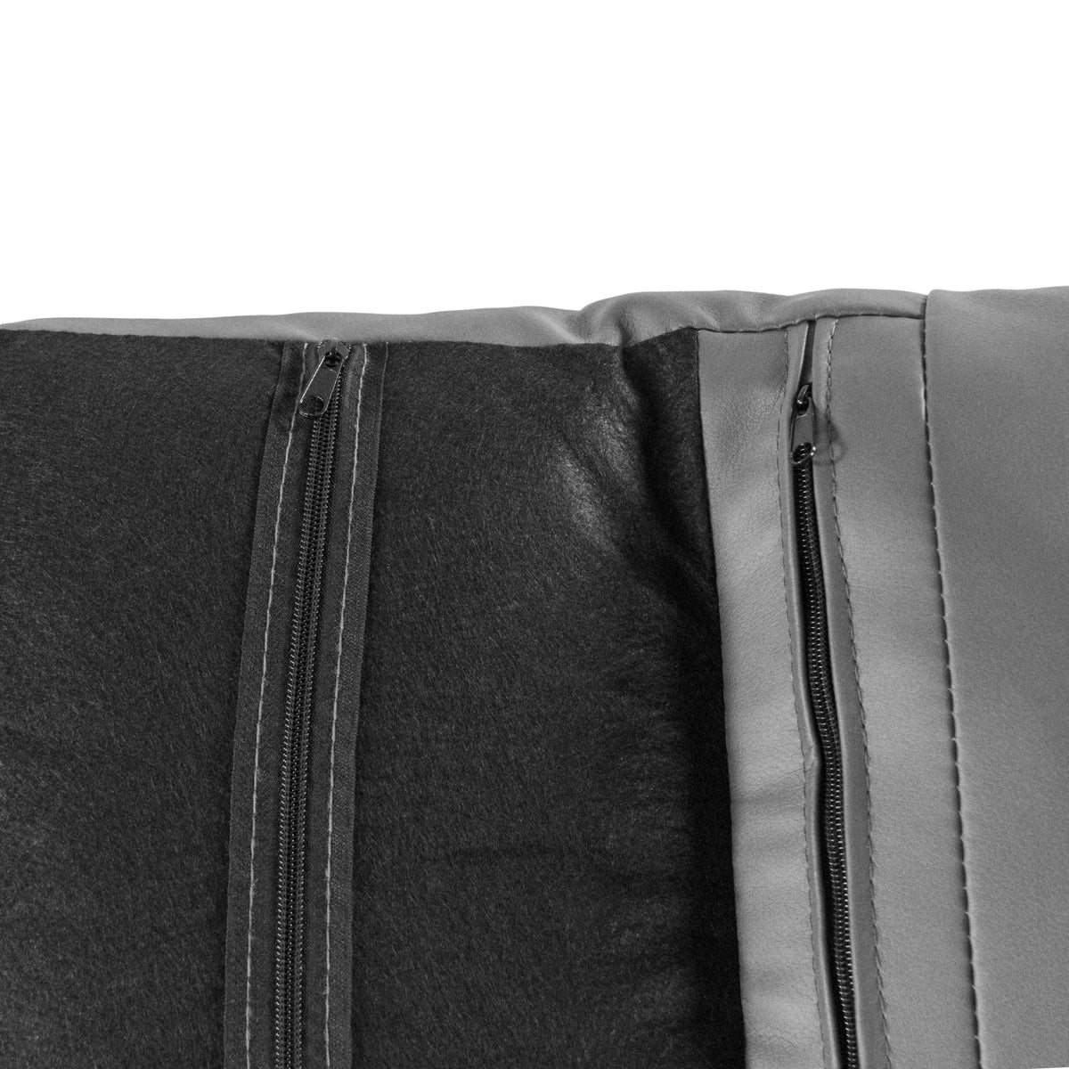 Cremallera y forro interior del sofá de diseño VINTALUX en gris de hjh LIVING