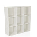 Estante blanco BJORKE con nueve compartimentos cuadrados abiertos de hjh LIVING