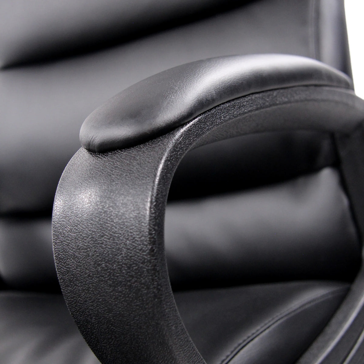 Reposabrazos acolchado del Sillón de oficina profesional FUTURA 100 en negro de hjh OFFICE