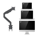 Soporte de monitor VM-MG1S en negro para tamaños de pantalla de 15 a 42 pulgadas de hjh OFFICE