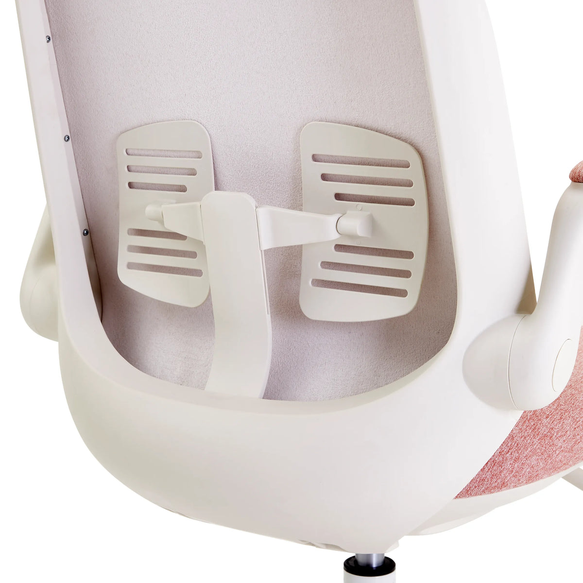 Soporte lumbar ajustable de la Silla giratoria para niños Swivelo en rosa de hjh OFFICE