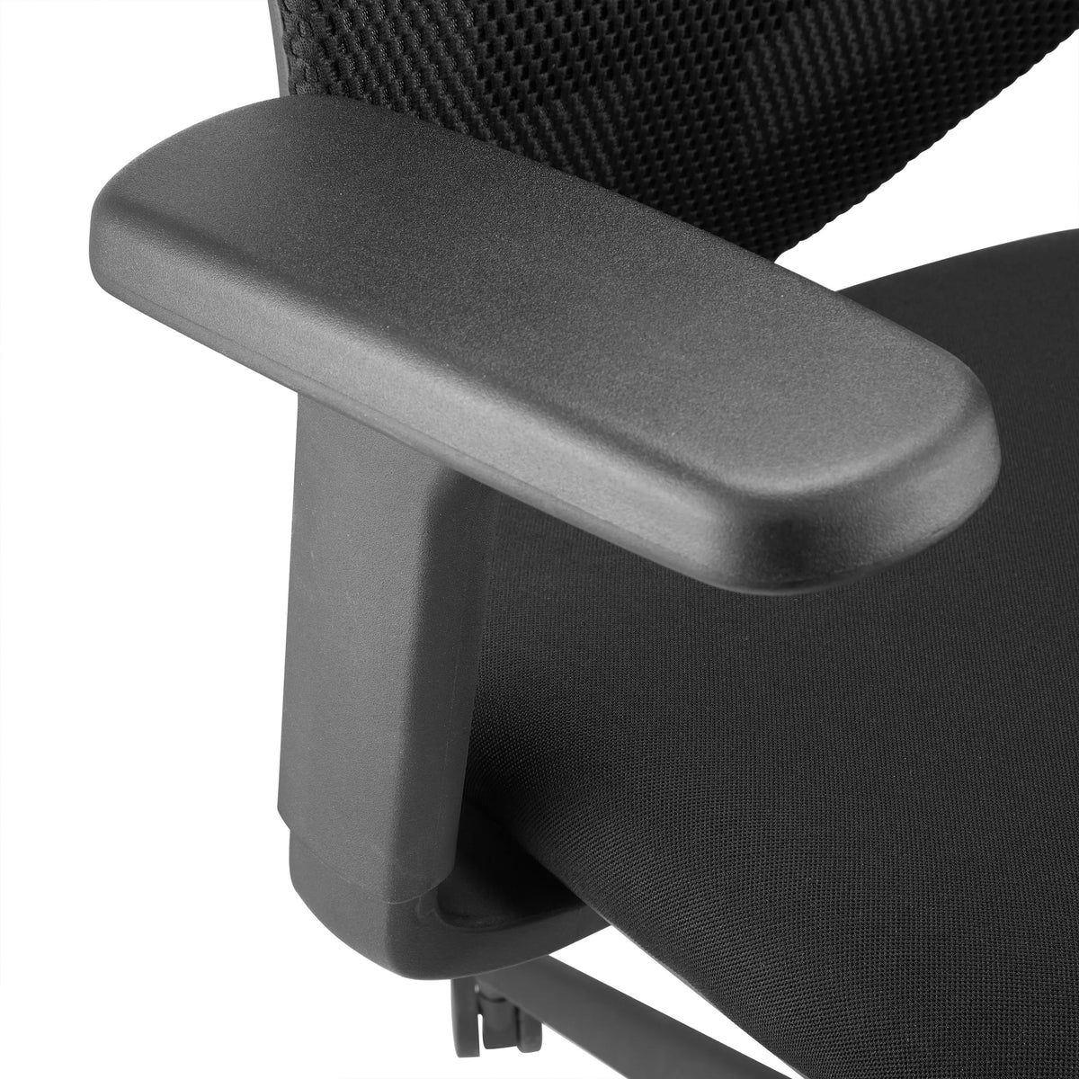 Reposabrazos negro de la Silla de oficina profesional Delvia de hjh OFFICE