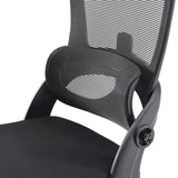 Soporte lumbar ajustable de malla de la silla de oficina profesional MC102C-M101 en negro de Sihoo