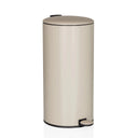 Papelera CLEAN STEP 2 beige con capacidad de 30 litros y pedal de hjh OFFICE