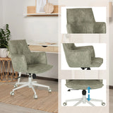Silla Home Office SOLAO LIFE W gris con acolchado y base regulable en altura de hjh LIVING