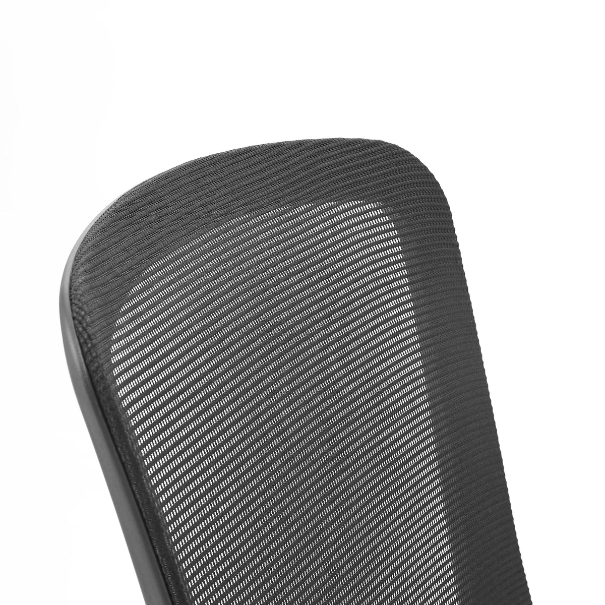 Respaldo de malla gris y negro de la Silla Home Office Sedito de hjh OFFICE