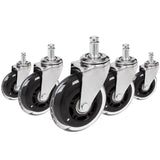 5x ROLO SKATE CT 11mm/75mm Suelos duros - Ruedas para sillas 