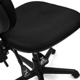 Asiento y palanca de ajuste de altura de la Silla Home Office CITY 25 en negro de hjh OFFICE