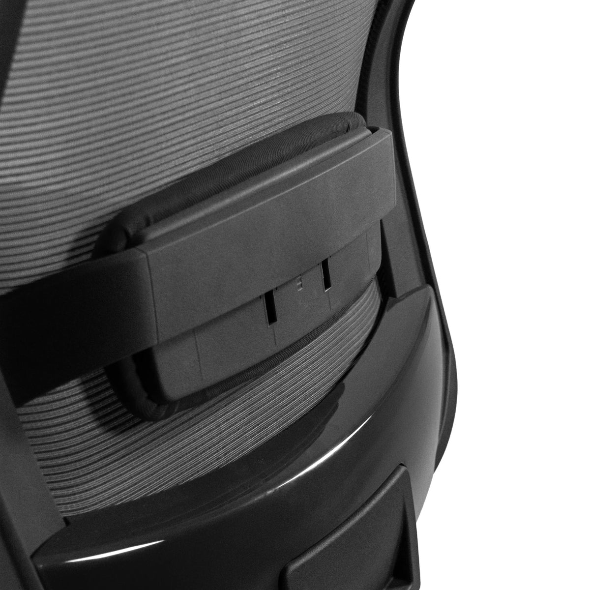 Soporte lumbar de la Silla de oficina profesional COLORE en negro de hjh OFFICE