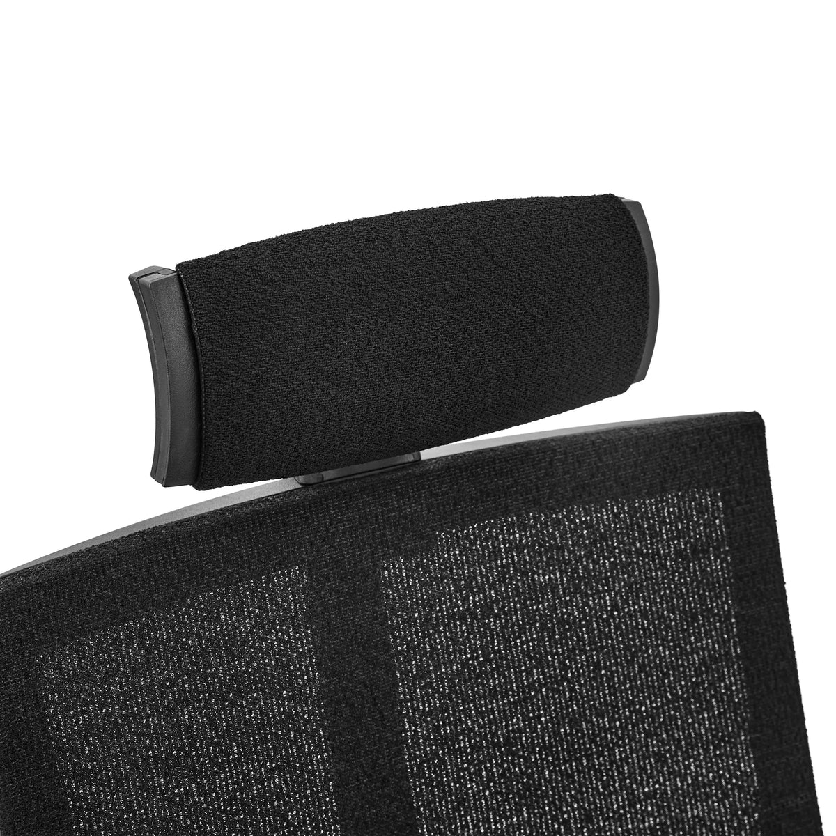 Reposacabezas con funda de malla negra de la Silla de oficina profesional PORTO MAX HIGH I de hjh OFFICE