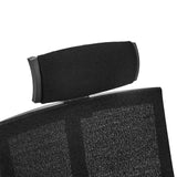 Reposacabezas con funda de malla negra de la Silla de oficina profesional PORTO MAX HIGH I de hjh OFFICE