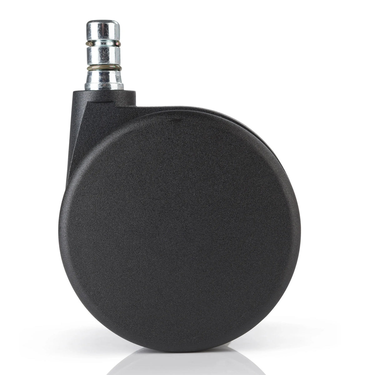 Ruedas para sillas 5x ROLO No-Noise 11mm/75mm negras para moquetas con pin de metal de hjh OFFICE