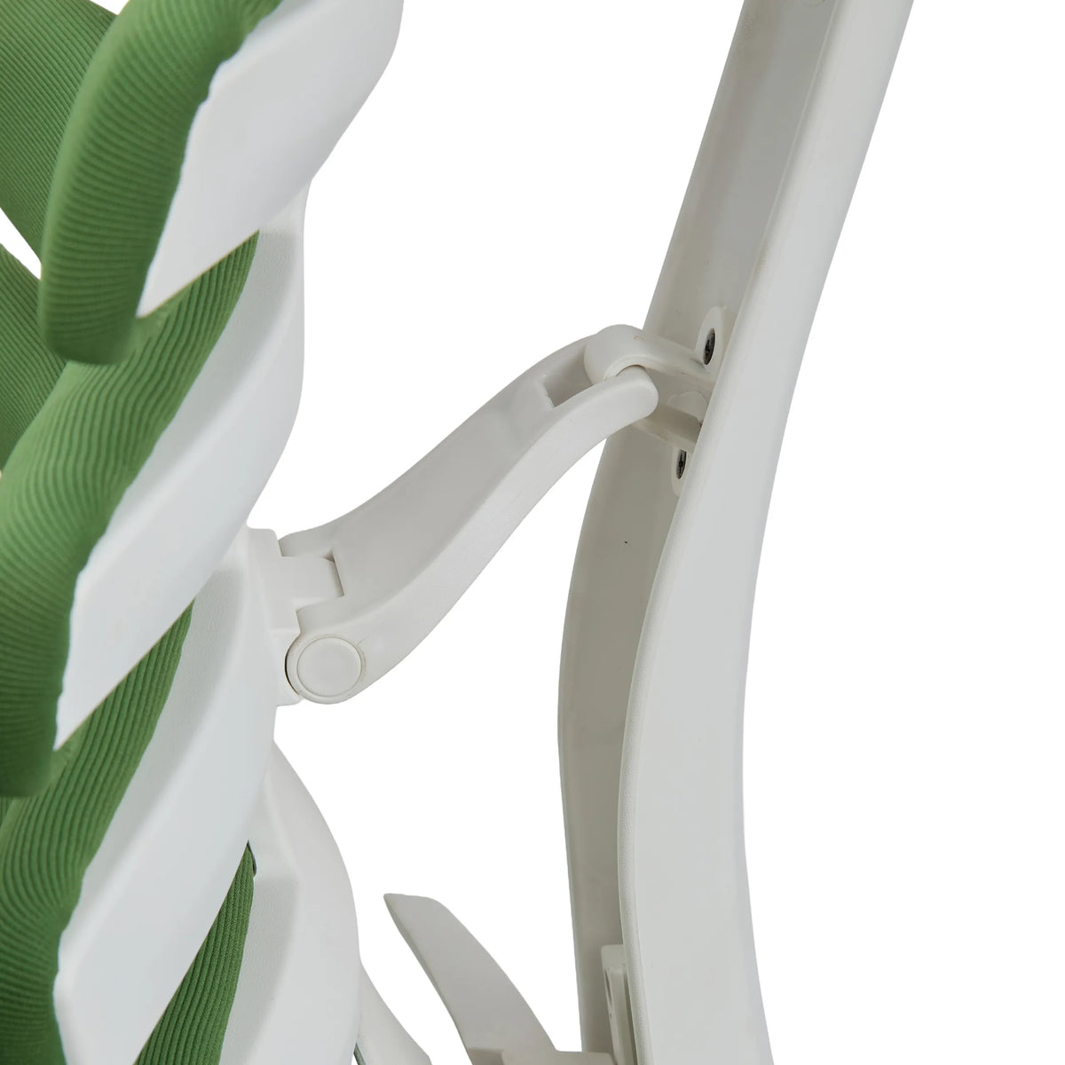 Conexión de bisagra blanca del respaldo de la silla de oficina profesional ERGO LINE W de hjh OFFICE