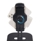 Rótula para el ajuste de inclinación del soporte para teléfono móvil y tableta FLEXMOBI IV en negro de hjh OFFICE