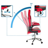 Respaldo ajustable de la silla gaming GAME SPORT PRO con una inclinación de 90 grados de MyBuero