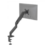 Soporte de monitor negro Ergomount GF1 con brazo articulado ajustable y fijación a mesa de hjh OFFICE
