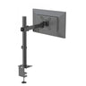 Soporte de monitor Ergomount M1 negro con brazo giratorio ajustable y fijación a mesa de hjh OFFICE