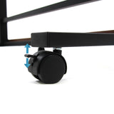 Rueda orientable y bloqueable del escritorio de pie WORKSTATION II de hjh OFFICE
