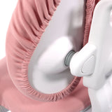 Elemento de conexión del reposabrazos blanco en la silla para niños rosa KID WING de hjh OFFICE