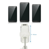 Sujeción ajustable del Soporte para teléfono móvil y tableta COMFILAP II con medida de 11 - 19,5 cm de hjh OFFICE